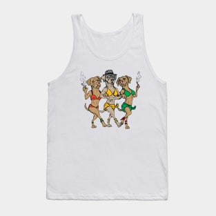 Three cool dogs Tank Top